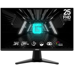 MSI G255F Monitor Gaming 24.5" (1920 x 1080) IPS FULL HD 180 HZ 1ms 2 HDMI 1 DisplayPort