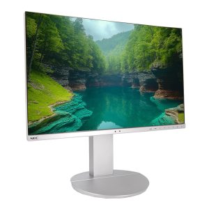 NEC EA245WMI-2 Monitor 24" 16:9 IPS Full HD HDMI DP DVI VGA Casse Integrate Silver (Ricondizionato Grado A)