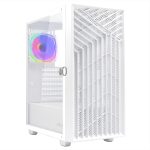 Noua Diamond C112 Case ATX Gaming 1 Ventola A-RGB Bianco Noua Diamond C112 Case ATX Gaming 1 Ventola A-RGB Bianco