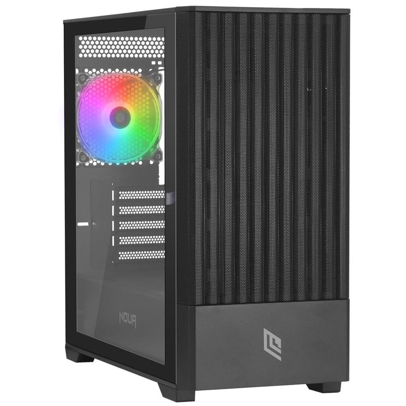 Noua Fobia L101 Case Micro-ATX Gaming Ventola A-RGB Rainbow Noua Fobia L101 Case Micro-ATX Gaming Ventola A-RGB Rainbow