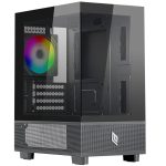 Noua Fobia L201 Case Micro-ATX Gaming Ventola A-RGB Rainbow Noua Fobia L201 Case Micro-ATX Gaming Ventola A-RGB Rainbow