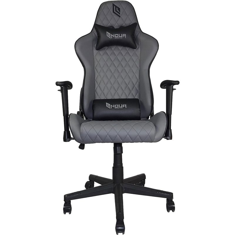 Noua Kui K7 Sedia Poltrona da Gaming Colore Grigio Noua Kui K7 Sedia Poltrona da Gaming Colore Grigio