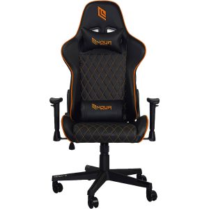 Noua Kui K7 Sedia Poltrona da Gaming Colore Nero/Arancione