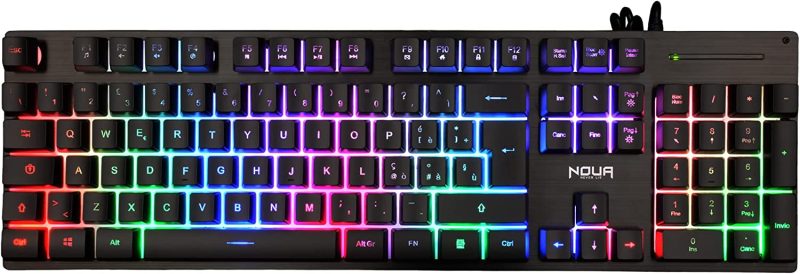 Noua Tastiera USB da Gaming RGB Shield Noua Tastiera USB da Gaming RGB Shield