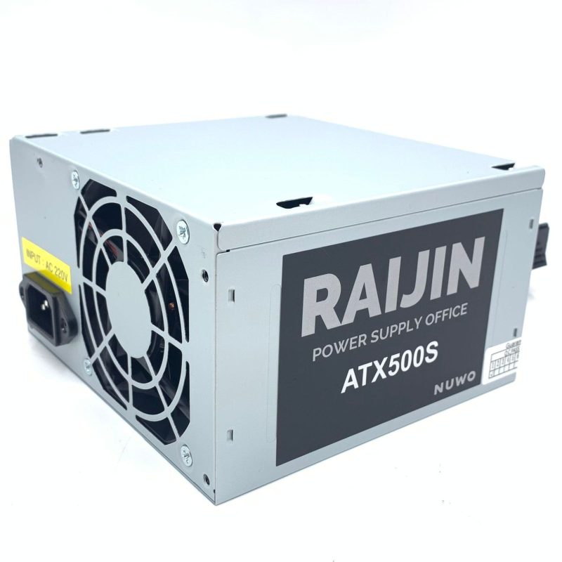 NUWO Raijin Alimentatore ATX 500W Bulk (no confezione) NUWO Raijin Alimentatore ATX 500W Bulk (no confezione)