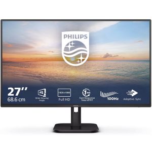 Philips Monitor Led 27" 27E1N1100A Full HD IPS 1ms 100Hz Speaker Nero