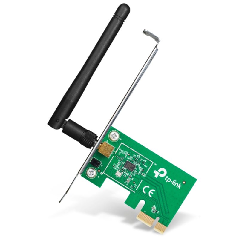 Scheda Di Rete Wireless TP-Link TL-WN781ND 150Mbps PCI-Express x1 + Staffa Low Profile Scheda Di Rete Wireless TP-Link TL-WN781ND 150Mbps PCI-Express x1 + Staffa Low Profile