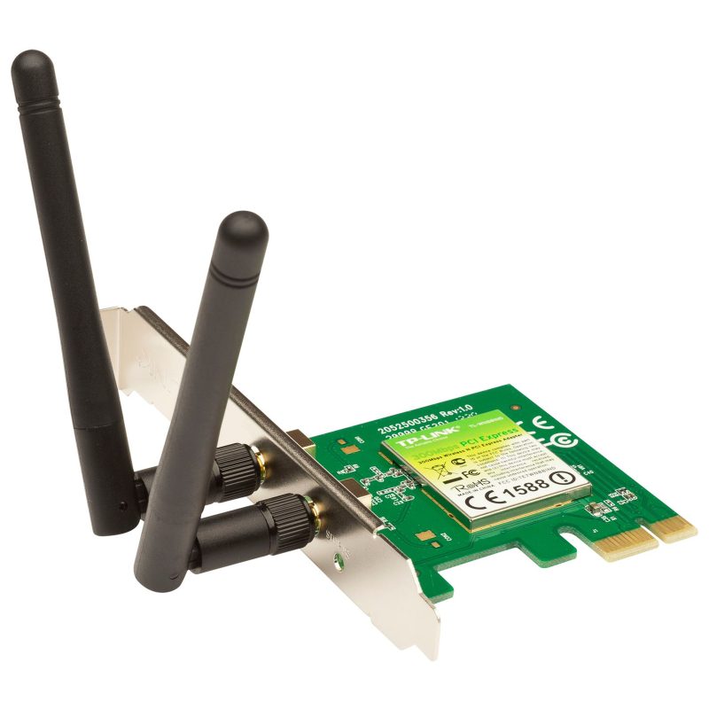 Scheda Di Rete Wireless TP-Link TL-WN881ND 300Mbps PCI-Express x1 + Staffa Low Profile Scheda Di Rete Wireless TP-Link TL-WN881ND 300Mbps PCI-Express x1 + Staffa Low Profile