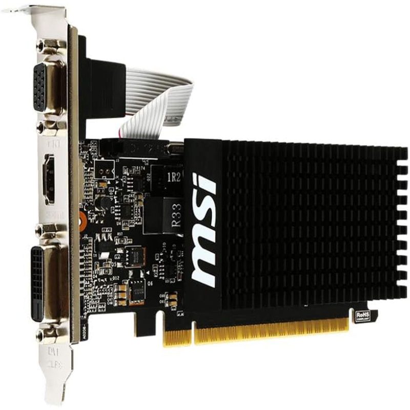 Scheda Video MSI Nvidia GeForce GT 710 2GB GDDR3 Low Profile