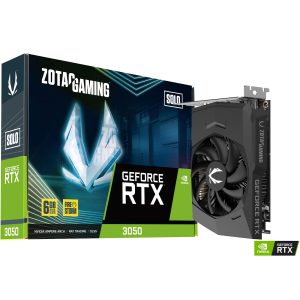 Scheda Video ZOTAC Nvidia GeForce RTX 3050 6GB GDDR6 Gaming SOLO