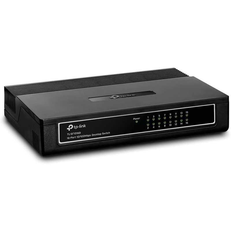 Switch Ethernet 16 Porte RJ45 10/100 Mbps TP-Link TL-SF1016D Switch Ethernet 16 Porte RJ45 10/100 Mbps TP-Link TL-SF1016D