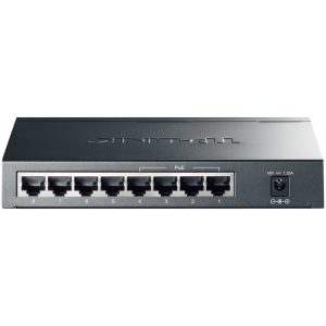 Switch Ethernet 8 Porte RJ45 10/100/1000 Mbps (4 Porte PoE+) TP-Link TL-SG1008P