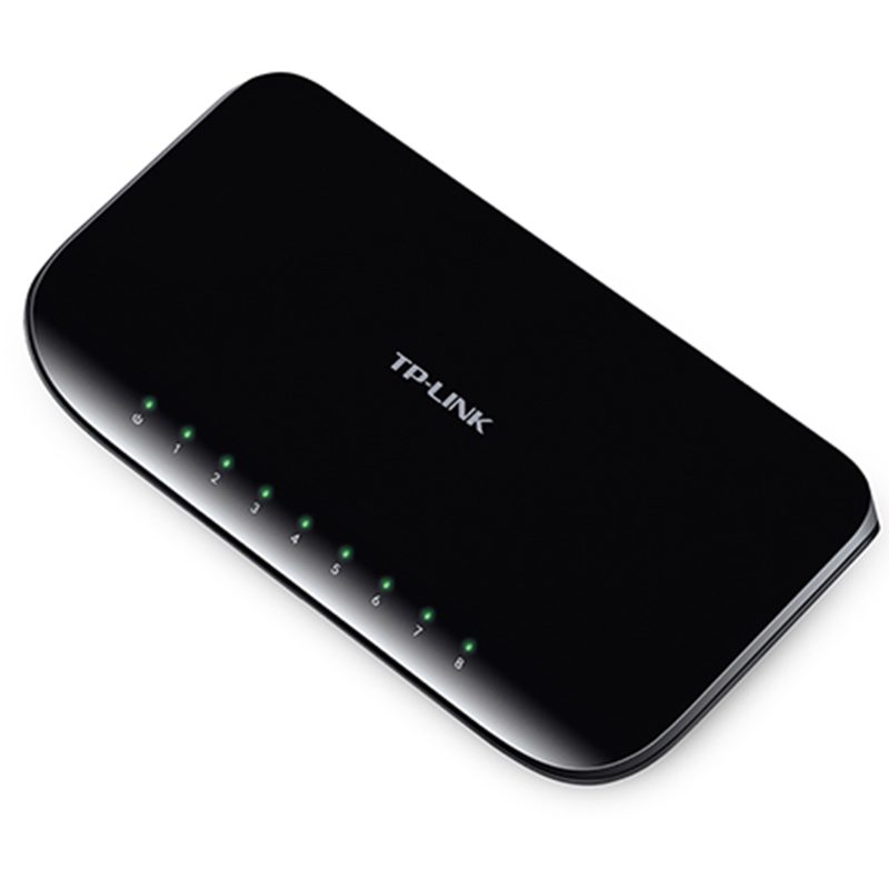 Switch Ethernet 8 Porte RJ45 10/100/1000 Mbps TP-Link TL-SG1008D Switch Ethernet 8 Porte RJ45 10/100/1000 Mbps TP-Link TL-SG1008D