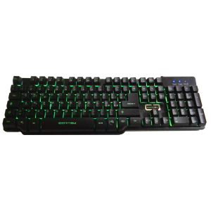Tastiera USB Gaming Nera Retroilluminata RGB Alantik CORGK1
