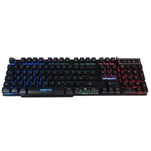 Tastiera USB Gaming Nera Retroilluminata RGB Rainbow Alantik KBXSNI