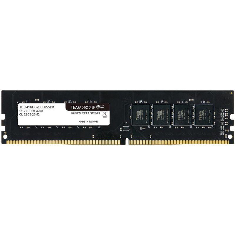 Team Group Memoria RAM DDR4 16GB DIMM 3200 Mhz TED416G3200C2201 Team Group Memoria RAM DDR4 16GB DIMM 3200 Mhz TED416G3200C2201
