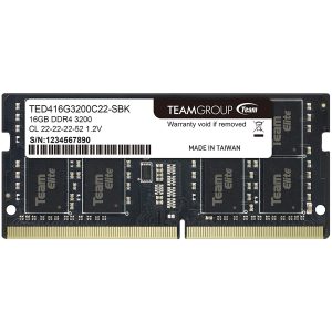 Team Group Memoria RAM DDR4 16GB SODIMM 3200 Mhz TED416G3200C22-S01