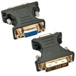 Techly Adattatore Video da DVI-A (12+5) Maschio a VGA Femmina DVI-8600T Techly Adattatore Video da DVI-A (12+5) Maschio a VGA Femmina DVI-8600T