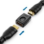 Techly HDMI-F/F Adattatore Connettore Prolunga presa HDMI Femmina Femmina Techly HDMI-F/F Adattatore Connettore Prolunga presa HDMI Femmina Femmina