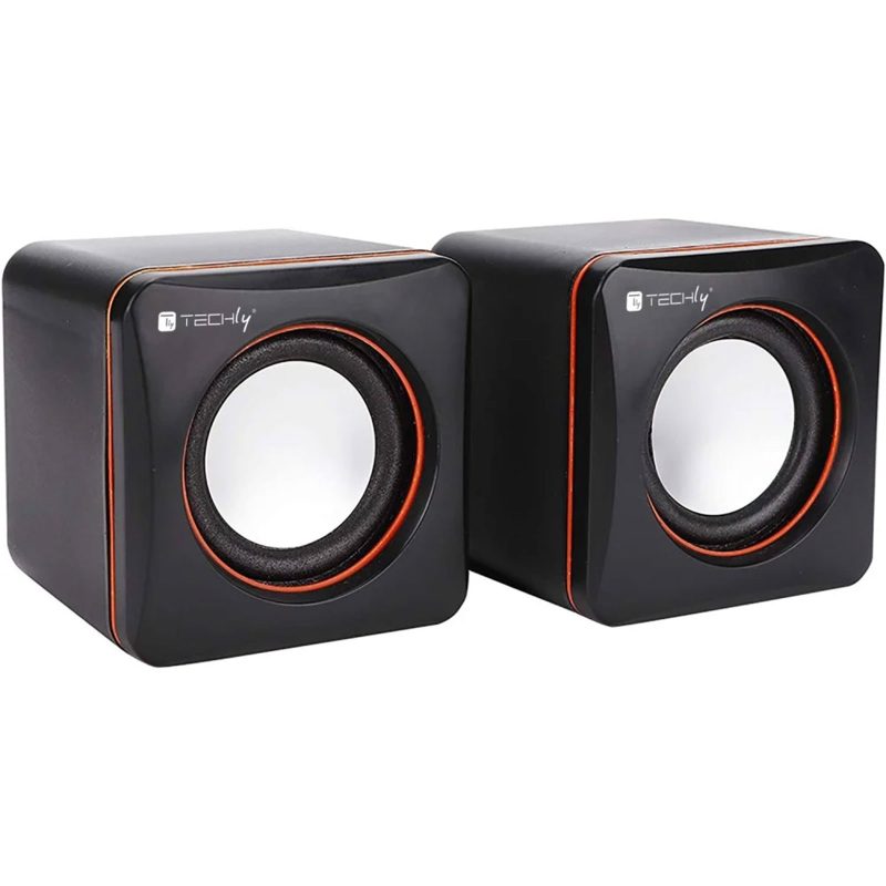 Techly Set Casse Altoparlanti USB 2.0 Jack 3 Techly Set Casse Altoparlanti USB 2.0 Jack 3