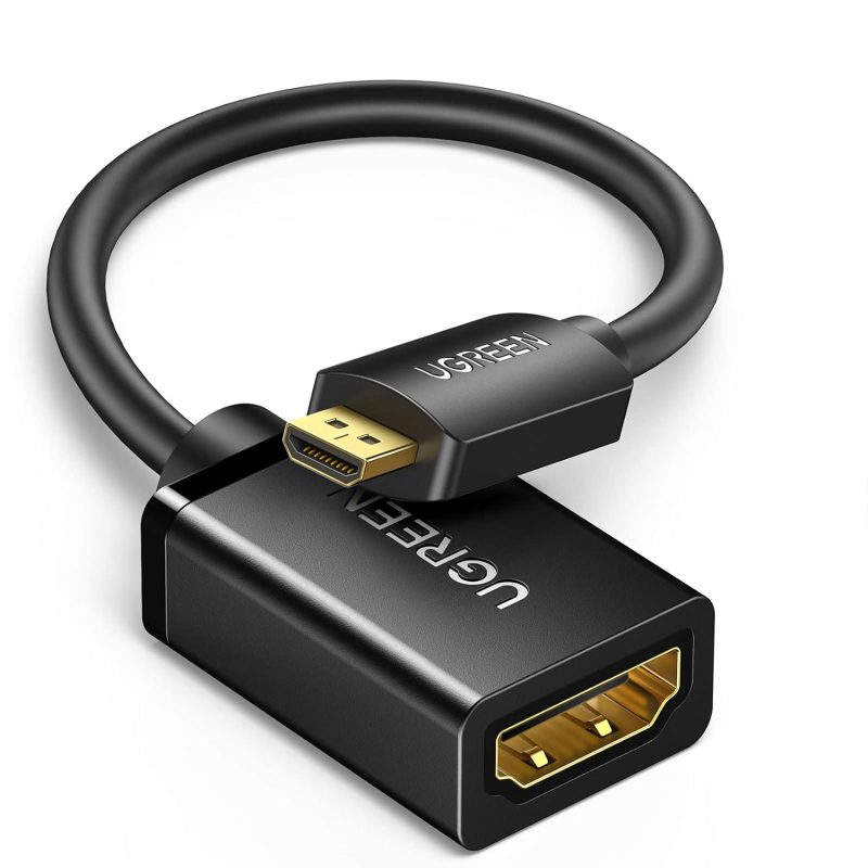 UGREEN Adattatore Micro HDMI maschio a HDMI femmina 22 cm 20134 UGREEN Adattatore Micro HDMI maschio a HDMI femmina 22 cm 20134