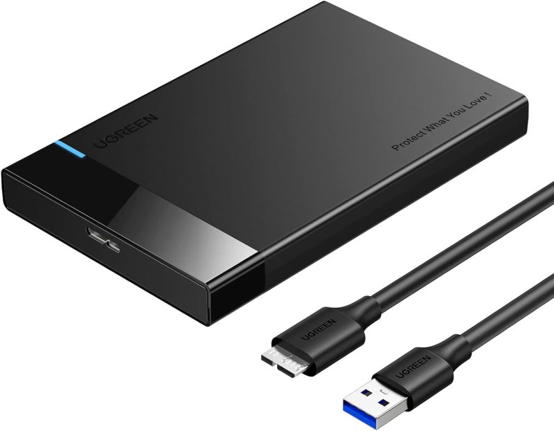 UGREEN Case Box Esterno Per HDD/SSD da 2.5" SATA USB 3.0 30848 UGREEN Case Box Esterno Per HDD/SSD da 2.5" SATA USB 3.0 30848
