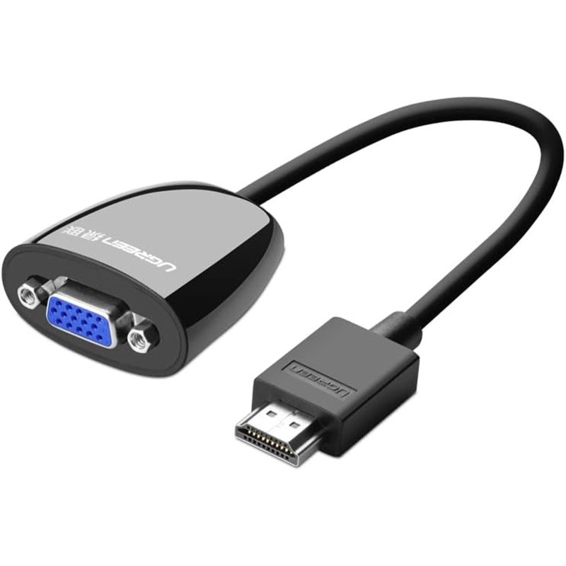 UGREEN Cavo Convertitore da HDMI a VGA (senza segnale audio) 40253 UGREEN Cavo Convertitore da HDMI a VGA (senza segnale audio) 40253