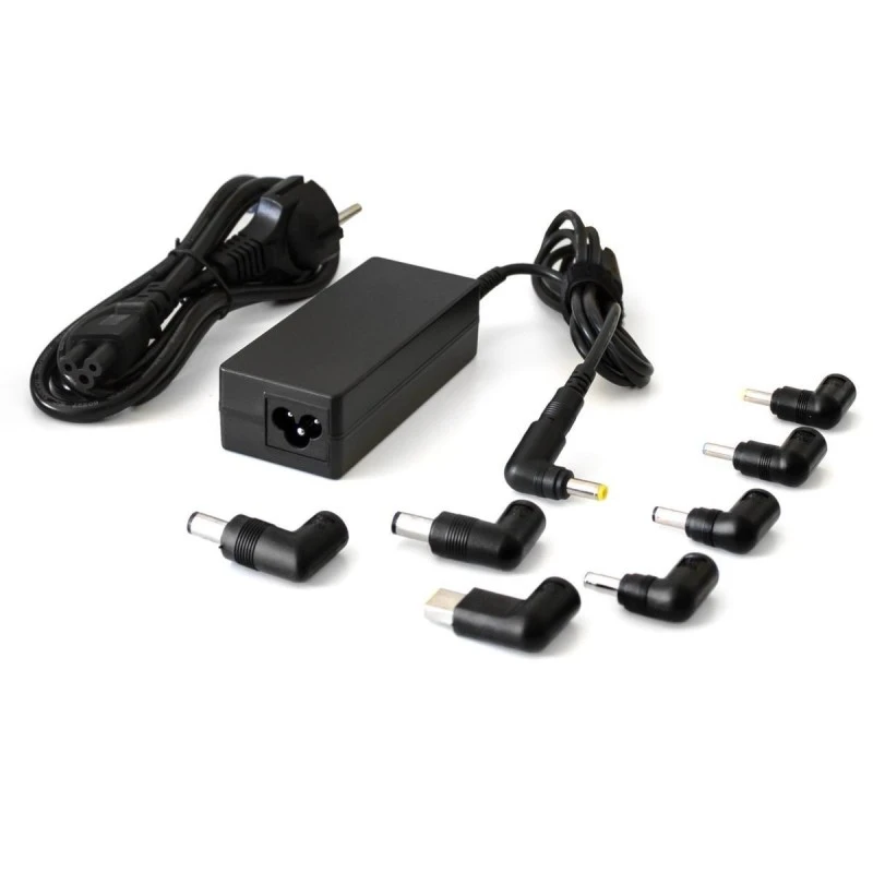 Alimentatore notebook universale Techmade 65W con 8 Tips