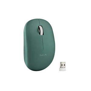 NGS Mouse Wireless Fog Pro 1000dpi 2tasti Green