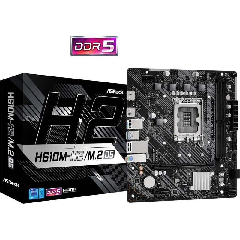 ASRock H610M-H2/M.2 DDR5 Scheda Madre Socket Intel LGA 1700