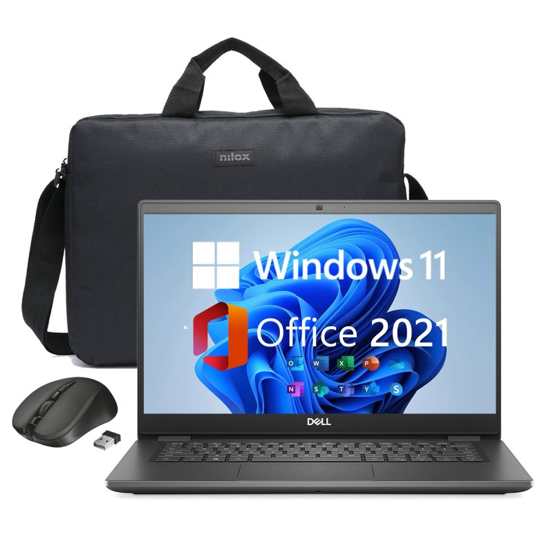 Dell Latitude 3410 Notebook 14" Full HD Intel i5-10210U Ram 16GB SSD 512GB Win 11 Office 2021 + Borsa e Mouse (Ricondizionato G