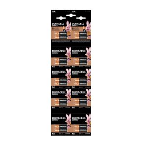 Duracell Alkaline 20 Batterie AA Stilo LR6 1.5V
