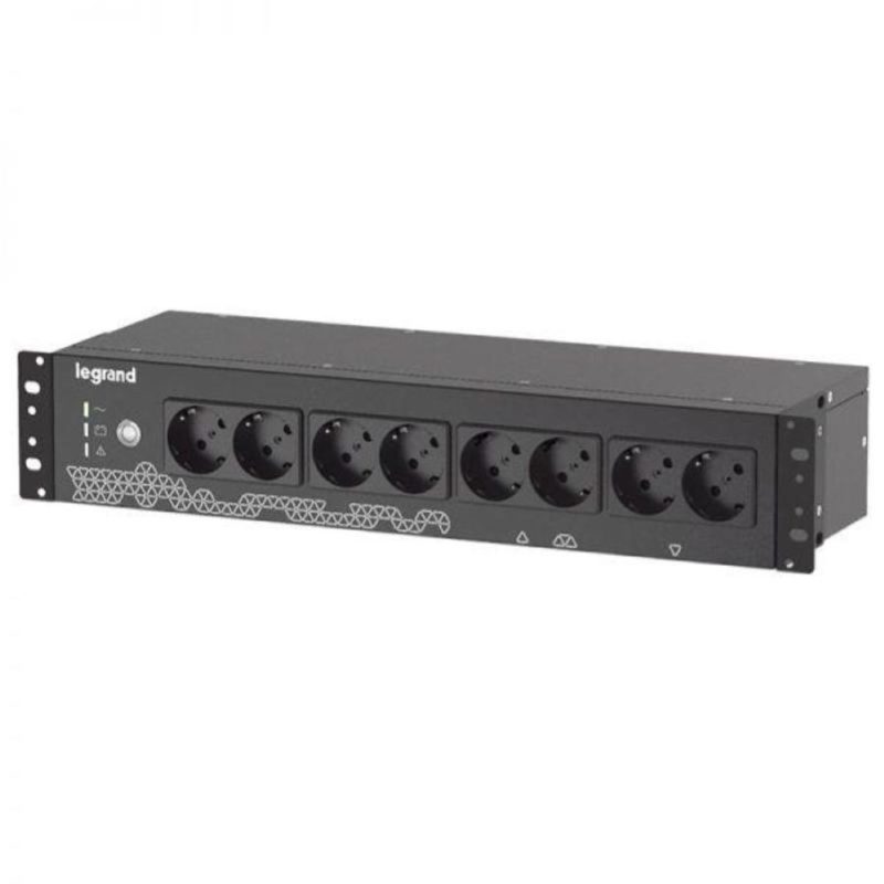 Legrand UPS Keor PDU 800VA per installazione in rack 8 Prese Shuko Legrand UPS Keor PDU 800VA per installazione in rack 8 Prese Shuko