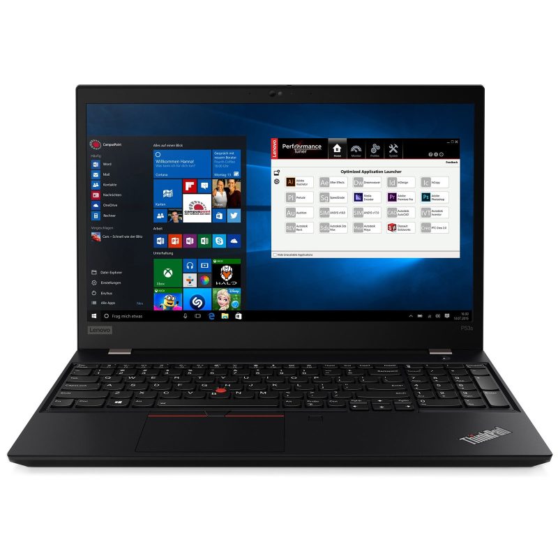 Lenovo ThinkPad P53s Notebook 15.6" FHD Intel i7-8665U Ram 16GB SSD 512GB Webcam Freedos (Ricondizionato Grado A)