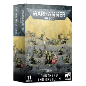 Orks Runtherd and Gretchin
